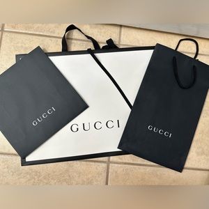 GUCCI shopping bags 3pcs